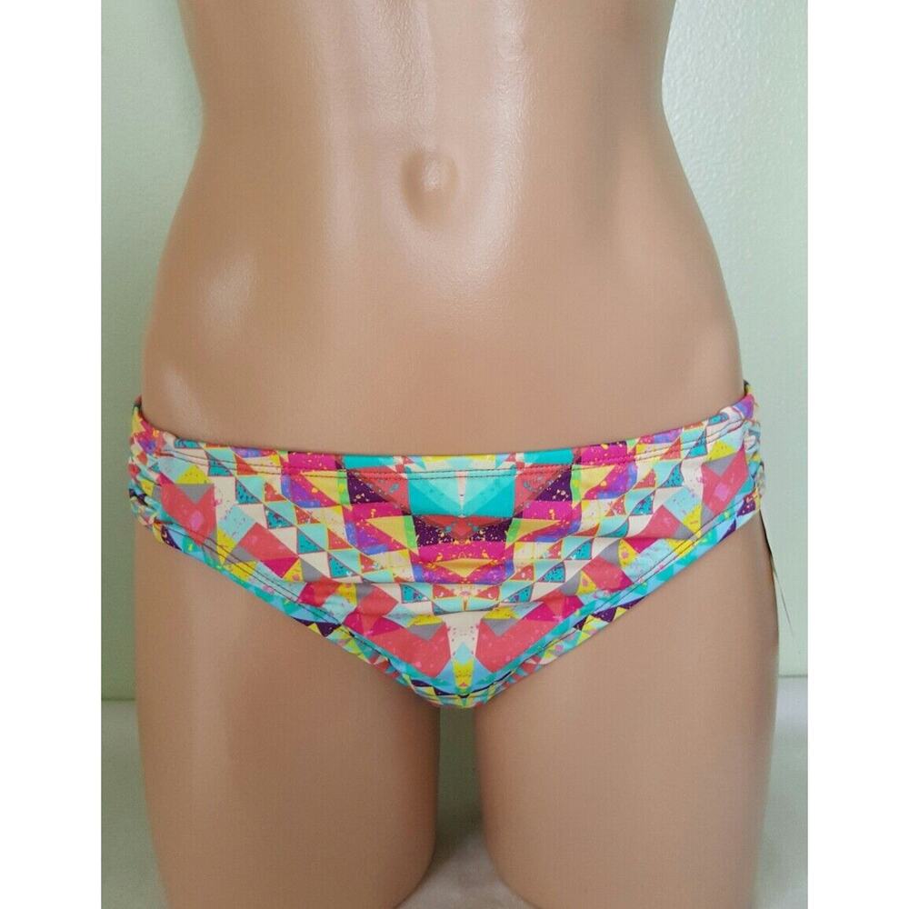 bar III multi color skylar hipster bikini bottom size M